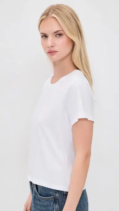 Splendid Louisa Short Sleeve Tee White | Thumbnail 4 Splendid Louisa Short Sleeve Tee White | Thumbnail 4