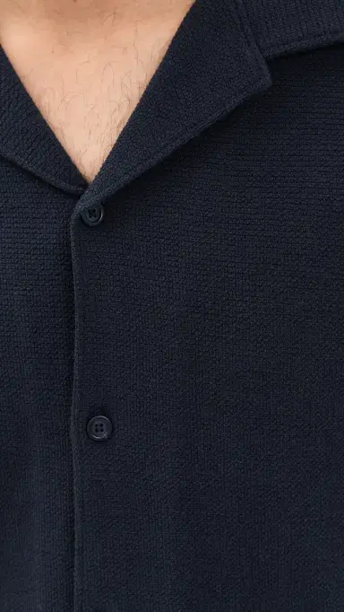 Vince Boucle Cabana Shirt Coastal Blue M | Thumbnail 6 Vince Boucle Cabana Shirt Coastal Blue M | Thumbnail 6