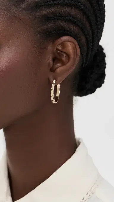 Sophie Blake Selena Scalloped Hoops | Thumbnail 3 Sophie Blake Selena Scalloped Hoops | Thumbnail 3