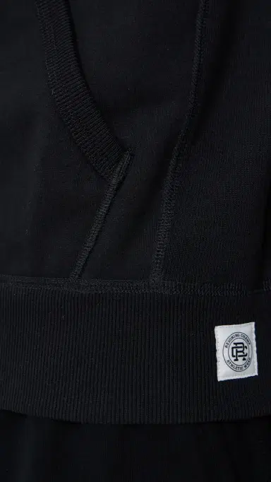 REIGNING CHAMP Midweight Terry Standard Hoodie Black | Thumbnail 6 REIGNING CHAMP Midweight Terry Standard Hoodie Black | Thumbnail 6