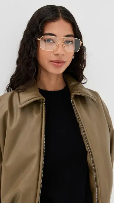 Bottega Veneta BV1384O Glasses Gold/Transparent One Size | Thumbnail 3 Bottega Veneta BV1384O Glasses Gold/Transparent One Size | Thumbnail 3
