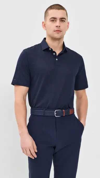 RLX Ralph Lauren Solid Tour Pique Polo Refined Navy | Thumbnail 2 RLX Ralph Lauren Solid Tour Pique Polo Refined Navy | Thumbnail 2