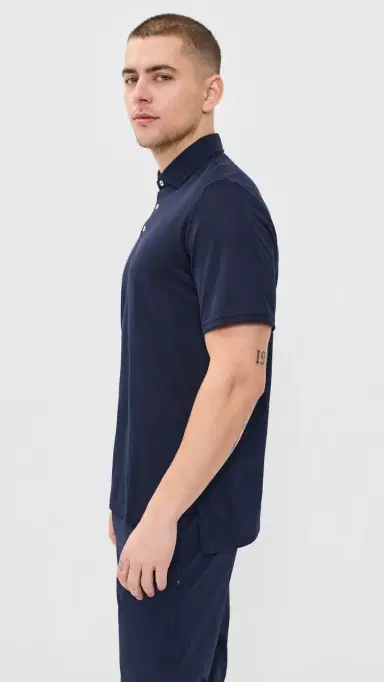 RLX Ralph Lauren Solid Tour Pique Polo Refined Navy | Thumbnail 4 RLX Ralph Lauren Solid Tour Pique Polo Refined Navy | Thumbnail 4