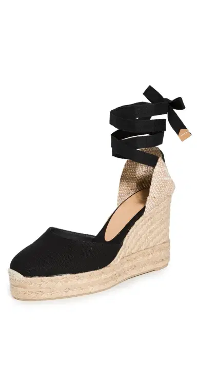 Castañer Carina Tall Canvas Espadrilles Black 37 | Thumbnail 1 Castañer Carina Tall Canvas Espadrilles Black 37 | Thumbnail 1