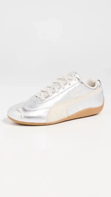 Puma Speedcat Silver Sneakers Alpine Snow/Gum | Thumbnail 2 Puma Speedcat Silver Sneakers Alpine Snow/Gum | Thumbnail 2