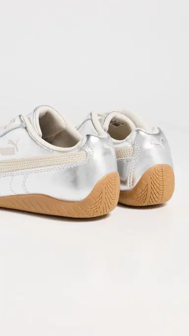 Puma Speedcat Silver Sneakers Alpine Snow/Gum | Thumbnail 4 Puma Speedcat Silver Sneakers Alpine Snow/Gum | Thumbnail 4
