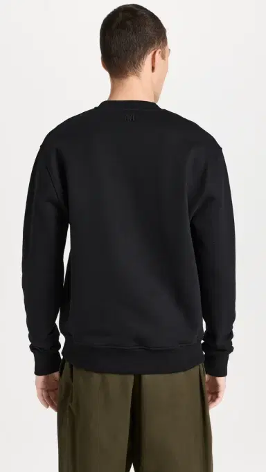 AMI De Coeur Unisex Sweatshirt Black | Thumbnail 3 AMI De Coeur Unisex Sweatshirt Black | Thumbnail 3