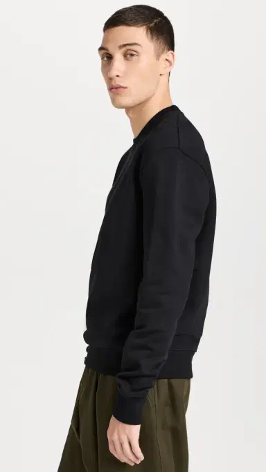 AMI De Coeur Unisex Sweatshirt Black | Thumbnail 4 AMI De Coeur Unisex Sweatshirt Black | Thumbnail 4
