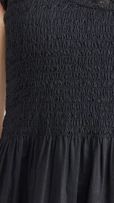 LoveShackFancy Chessie Dress Black S | Thumbnail 6 LoveShackFancy Chessie Dress Black S | Thumbnail 6