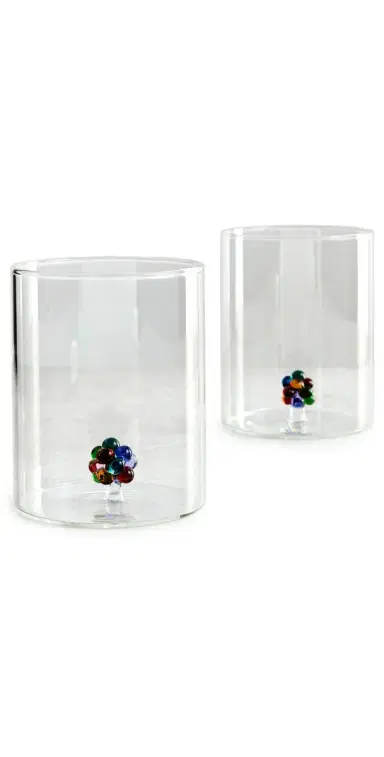 FAZEEK Bloom Tumblers Set of 2 Multi One Size | Thumbnail 1 FAZEEK Bloom Tumblers Set of 2 Multi One Size | Thumbnail 1