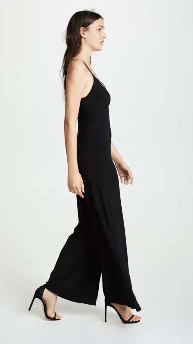 Norma Kamali Slip Jumpsuit Black | Thumbnail 4 Norma Kamali Slip Jumpsuit Black | Thumbnail 4