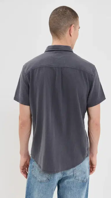 Marine Layer Classic tretch elvage Shirt India Ink | Thumbnail 3 Marine Layer Classic tretch elvage Shirt India Ink | Thumbnail 3