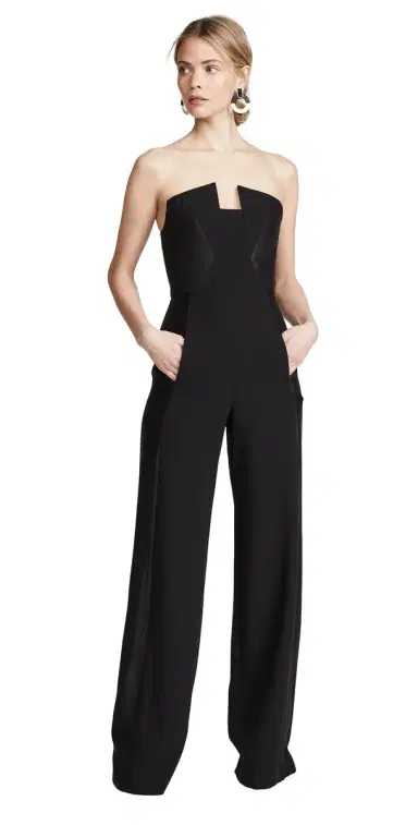 BLACK HALO Lena Jumpsuit Black 2 | Thumbnail 1 BLACK HALO Lena Jumpsuit Black 2 | Thumbnail 1