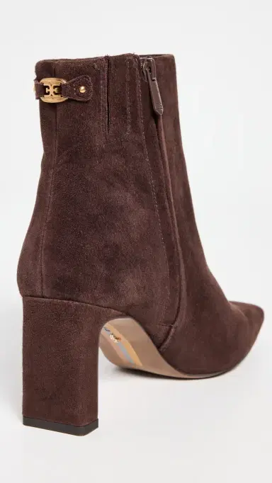 Sam Edelman Saige Booties Dark Brown 9 | Thumbnail 4 Sam Edelman Saige Booties Dark Brown 9 | Thumbnail 4