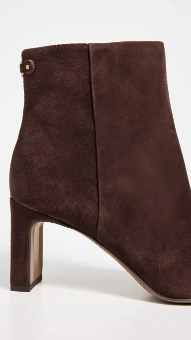 Sam Edelman Saige Booties Dark Brown 9 | Thumbnail 6 Sam Edelman Saige Booties Dark Brown 9 | Thumbnail 6