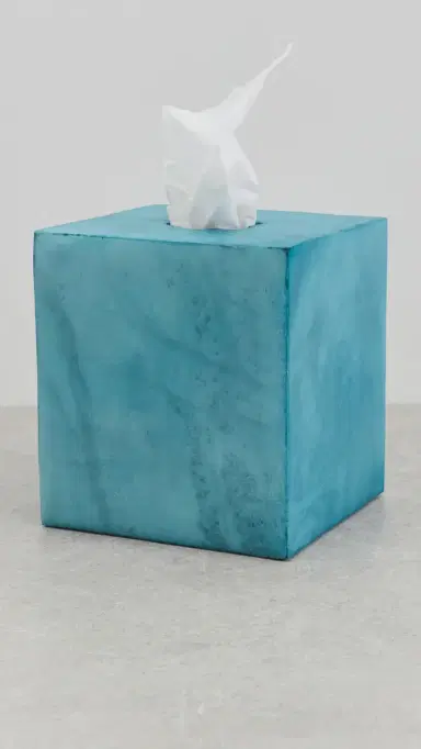 Kassatex Shopbop x Tissue Holder Azure One Size | Thumbnail 2 Kassatex Shopbop x Tissue Holder Azure One Size | Thumbnail 2