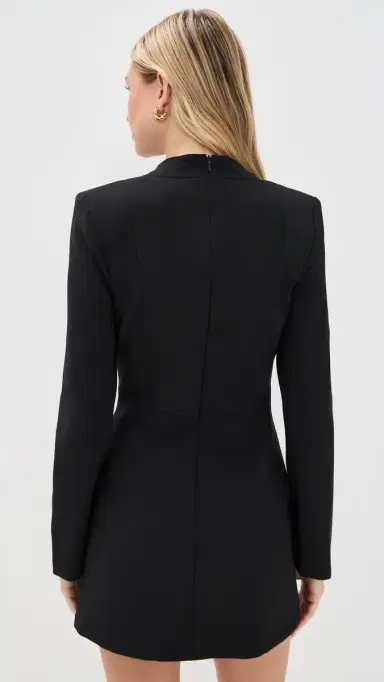 BLACK HALO Kenna Micro Mini Dress Black 4 | Thumbnail 3 BLACK HALO Kenna Micro Mini Dress Black 4 | Thumbnail 3