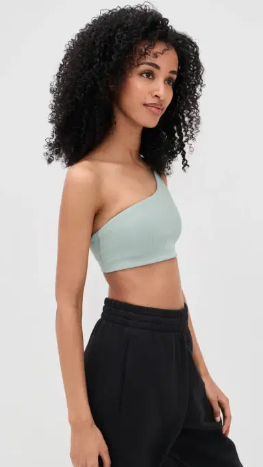 Adidas OPT Rib Light Support Bra | Thumbnail 4 Adidas OPT Rib Light Support Bra | Thumbnail 4