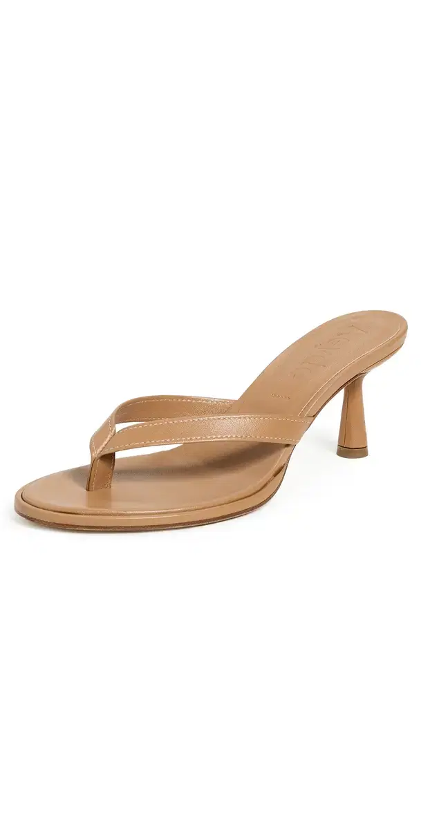 Daphne Nappa Leather Sandals Hazelnut Daphne Nappa Leather Sandals Hazelnut