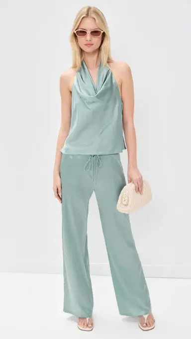 EB Denim Wren ilk Pants Dusty Blue ilk | Thumbnail 5 EB Denim Wren ilk Pants Dusty Blue ilk | Thumbnail 5