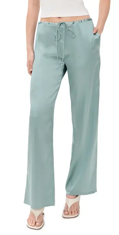 EB Denim Wren ilk Pants Dusty Blue ilk | Thumbnail 1 EB Denim Wren ilk Pants Dusty Blue ilk | Thumbnail 1