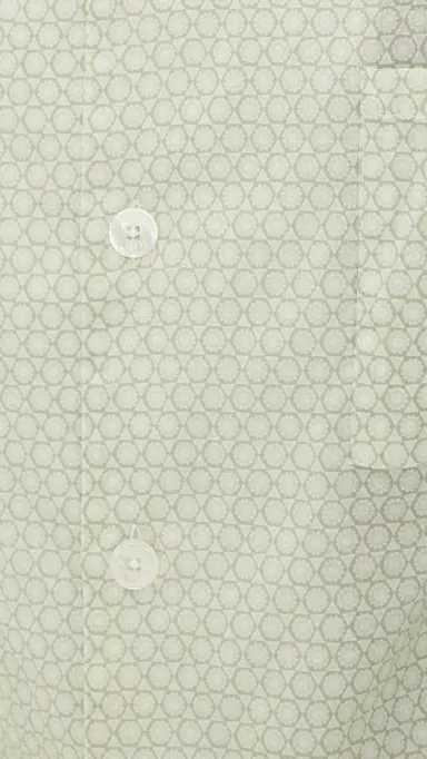 Fedeli Cotton tretch Camp Shirt Yellow Geo | Thumbnail 6 Fedeli Cotton tretch Camp Shirt Yellow Geo | Thumbnail 6