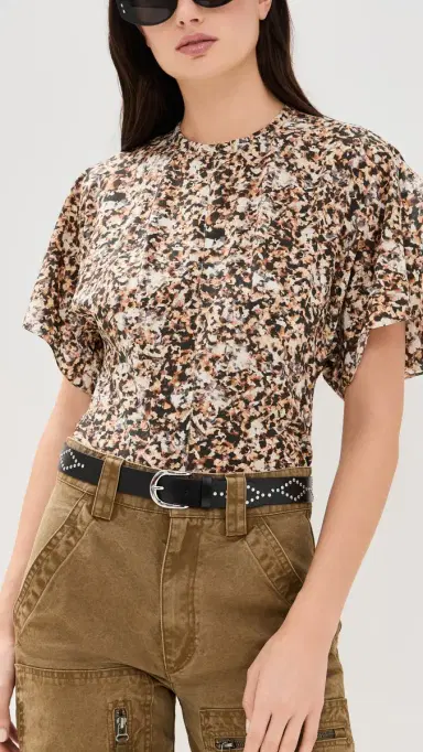 Isabel Marant Liliana Belt Black/Silver | Thumbnail 3 Isabel Marant Liliana Belt Black/Silver | Thumbnail 3