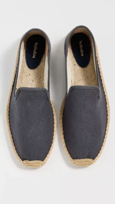 Soludos The Smoking Slipper Espadrilles Roca Gray 8-8.5 | Thumbnail 4 Soludos The Smoking Slipper Espadrilles Roca Gray 8-8.5 | Thumbnail 4