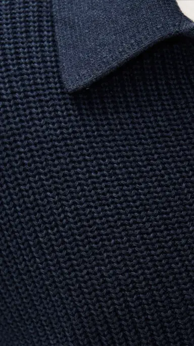Madewell haker-titch weater Polo Cool Navy | Thumbnail 6 Madewell haker-titch weater Polo Cool Navy | Thumbnail 6