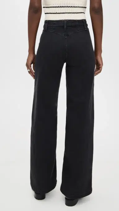 Free People Libre Wide Leg Jeans Cafe Noir 25 | Thumbnail 3 Free People Libre Wide Leg Jeans Cafe Noir 25 | Thumbnail 3
