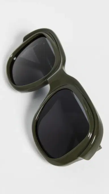 Dries Van Noten Round Sunglasses Khaki/Silver/Green Grad One Size | Thumbnail 5 Dries Van Noten Round Sunglasses Khaki/Silver/Green Grad One Size | Thumbnail 5