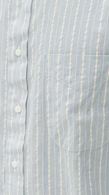 Gitman Vintage Japanese Dobby Stripe Shirt Blue | Thumbnail 6 Gitman Vintage Japanese Dobby Stripe Shirt Blue | Thumbnail 6