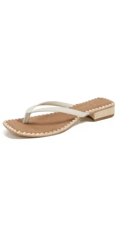 Dolce Vita Barty Sandals White Leather 6 | Thumbnail 1 Dolce Vita Barty Sandals White Leather 6 | Thumbnail 1