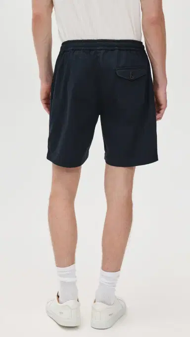 Universal Works Twill Beach Shorts 7 Navy | Thumbnail 3 Universal Works Twill Beach Shorts 7 Navy | Thumbnail 3