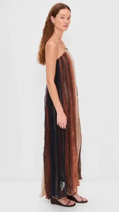Sabina Musáyev Nella Dress Brown Print | Thumbnail 4 Sabina Musáyev Nella Dress Brown Print | Thumbnail 4