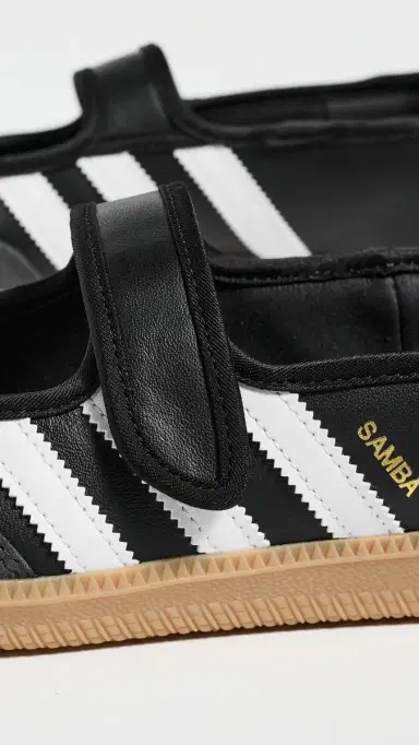 Adidas Samba Jane Shoes Black/White 6 | Thumbnail 6 Adidas Samba Jane Shoes Black/White 6 | Thumbnail 6