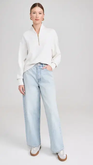 Varley Davidson Sweatshirt Marl | Thumbnail 5 Varley Davidson Sweatshirt Marl | Thumbnail 5