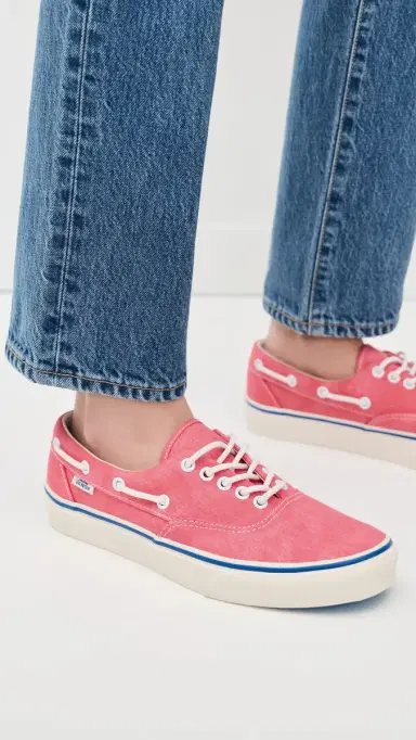 Vans Authentic Boat Shoes Duck Canvas Cayenne M 12 | Thumbnail 3 Vans Authentic Boat Shoes Duck Canvas Cayenne M 12 | Thumbnail 3
