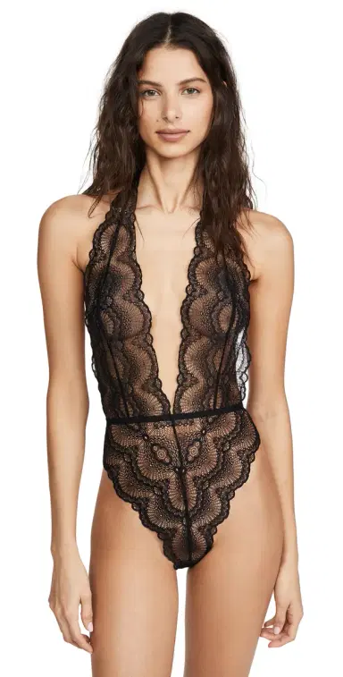 Journelle Natalia Thong Bodysuit Noir | Thumbnail 1 Journelle Natalia Thong Bodysuit Noir | Thumbnail 1