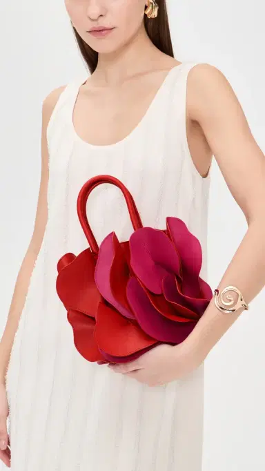 FARM Rio Flower Bag Scarlet/Hot Pink L0171 One Size | Thumbnail 3 FARM Rio Flower Bag Scarlet/Hot Pink L0171 One Size | Thumbnail 3