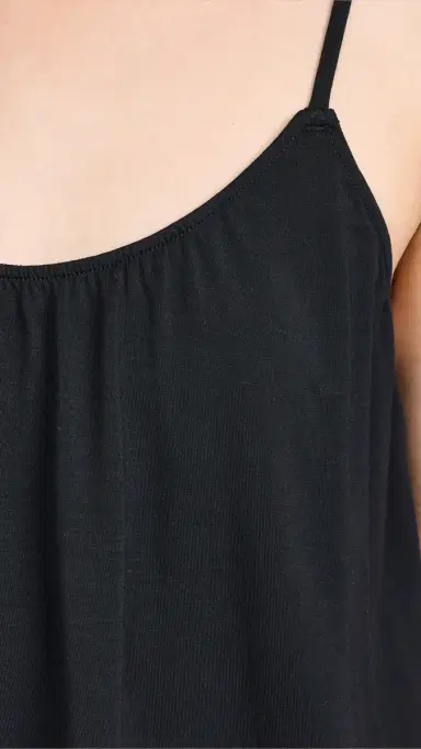 Eberjey Gisele TENCEL Modal Ruffle Cami & hortie Short et Black | Thumbnail 6 Eberjey Gisele TENCEL Modal Ruffle Cami & hortie Short et Black | Thumbnail 6