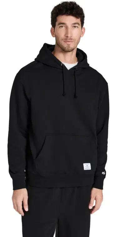 Alpha Industries Essential Hoodie Black S | Thumbnail 1 Alpha Industries Essential Hoodie Black S | Thumbnail 1