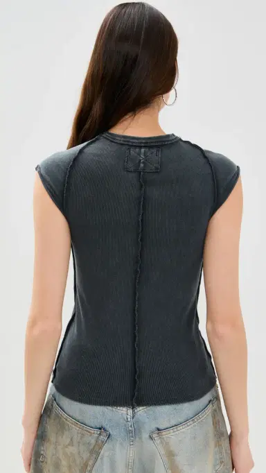 Free People Ever Had Tee Black S | Thumbnail 3 Free People Ever Had Tee Black S | Thumbnail 3