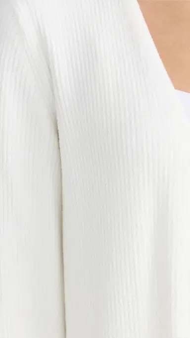 Barefoot Dreams Cozy Chic Ultra ite ong Cardigan Pearl | Thumbnail 6 Barefoot Dreams Cozy Chic Ultra ite ong Cardigan Pearl | Thumbnail 6