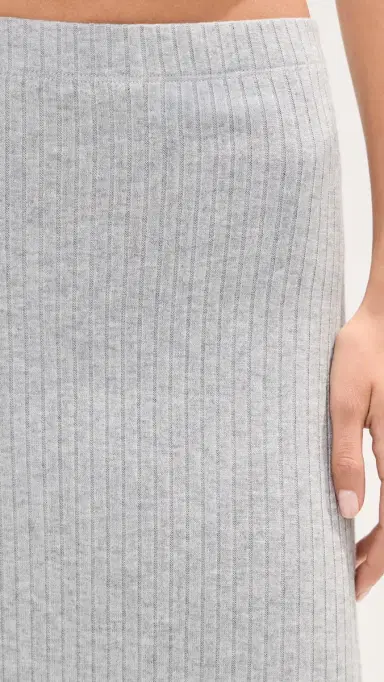 LE BOP Remi Skirt Heather Grey | Thumbnail 6 LE BOP Remi Skirt Heather Grey | Thumbnail 6