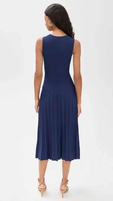 Staud Elyse Dress Navy M | Thumbnail 3 Staud Elyse Dress Navy M | Thumbnail 3
