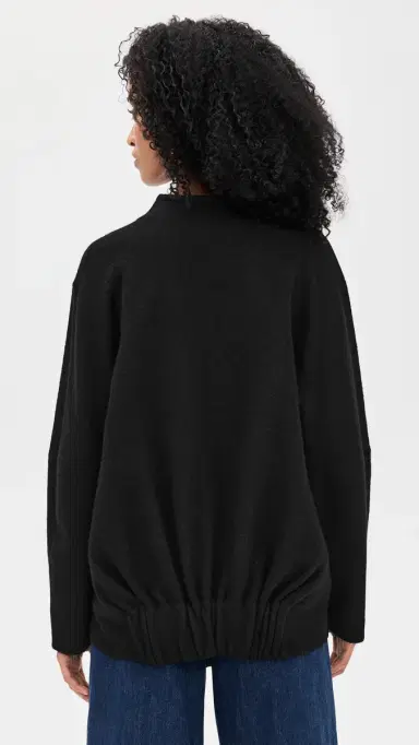 House of Dagmar Long Wool Cardigan Black | Thumbnail 3 House of Dagmar Long Wool Cardigan Black | Thumbnail 3