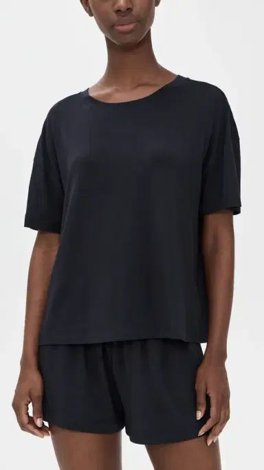 Eberjey Gisele Everyday T-Shirt Black S | Thumbnail 2 Eberjey Gisele Everyday T-Shirt Black S | Thumbnail 2