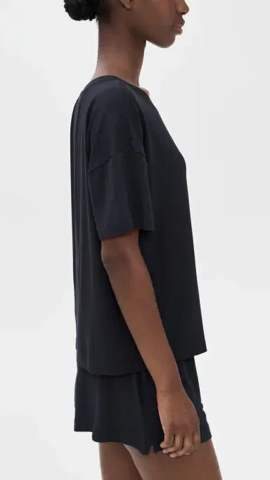 Eberjey Gisele Everyday T-Shirt Black S | Thumbnail 4 Eberjey Gisele Everyday T-Shirt Black S | Thumbnail 4