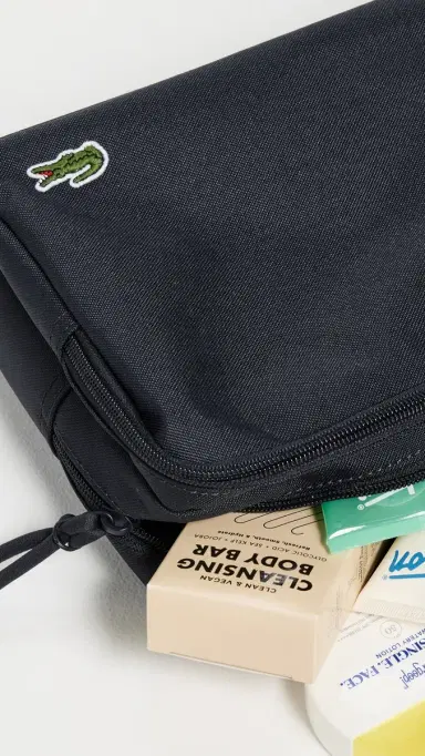Lacoste Neocroc Toiletry Bag Navy One Size | Thumbnail 4 Lacoste Neocroc Toiletry Bag Navy One Size | Thumbnail 4